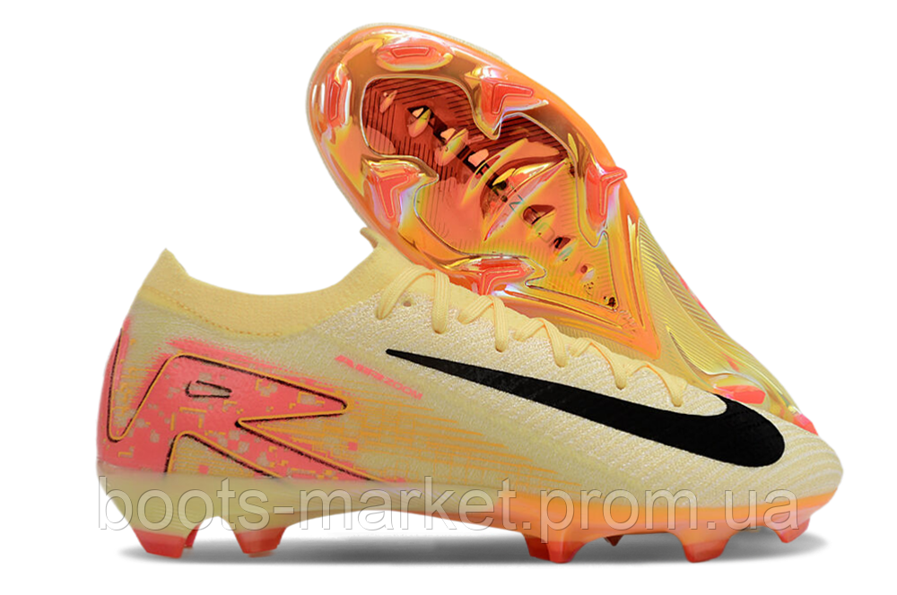 シューズ NIKE Mercurial Vapor 12 Elite NJR FG Nike Mercurial Vapor 12 Elite FG White Grey Orange
