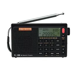 Radiwow R-108 FM64-108/СВ/КВ/АВИА Всехвильовий DSP радіоприймач