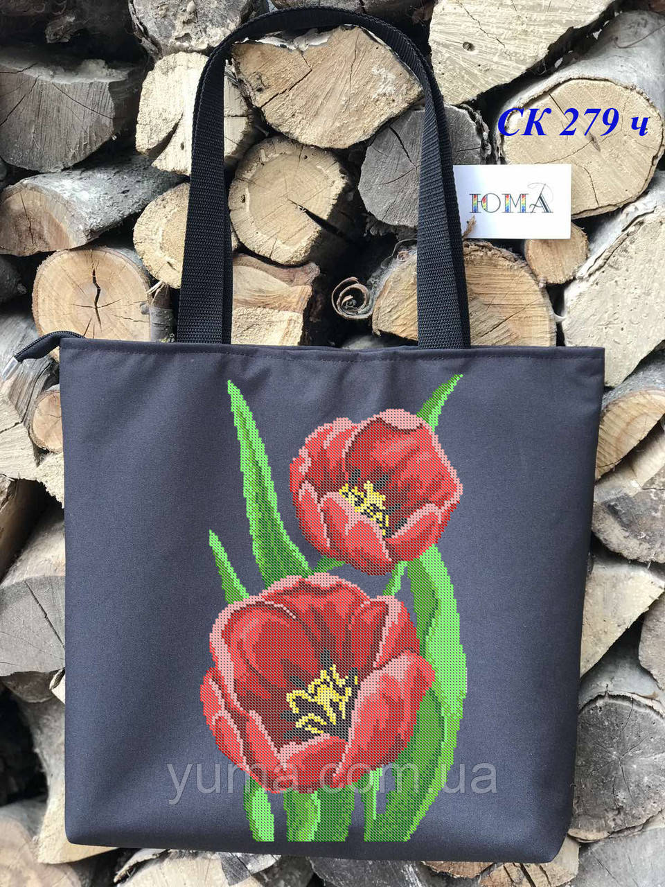 Сумка для вишивки бісером