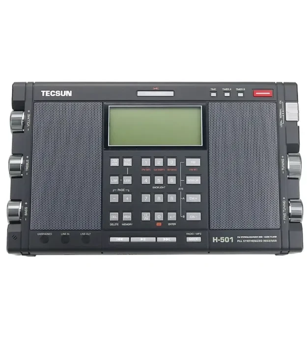 Tecsun H-501 УКВ FM СВ ДВ КВ SSB MP3 Всехвильовий радіоприймач