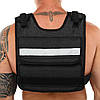 Жилет обтяжувач з регульованою вагою Zelart Weigth Vest 0,5-10кг з металевими брусками, фото 10