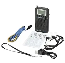 HRD-737 AM/FM/SW/CB/Air/VHF Портативний радіоприймач