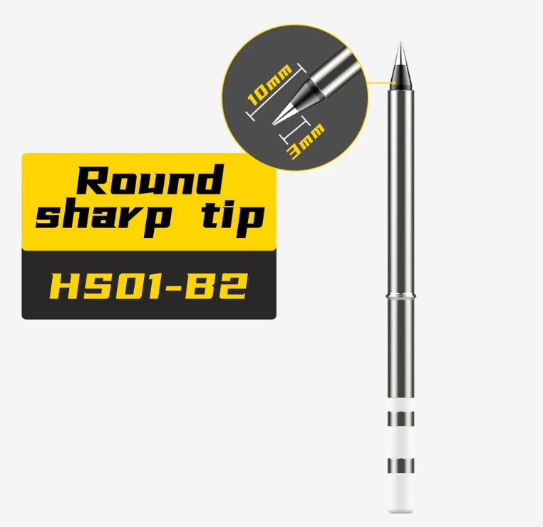 Паяльне жало FNIRSI B2 для паяльника HS-01, фото 1