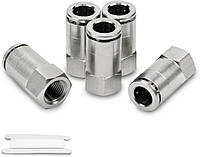 Фітинг пневматичний трубка 6 мм різьба 3/8 Bwintech 5шт