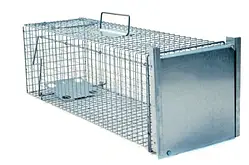 Пастка Green Paw проти котів, куниць, гризунів і лісових тварин живий капкан 82x26x26 см