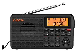 XHDATA D-109 FM/AM/SW/LW Портативний радіоприймач