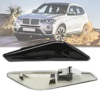 Накладка чорна shadowline на крило BMW X3 F25 / X4 F26 2013-2017