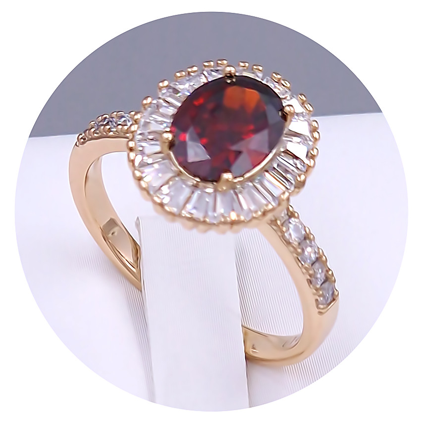 Каблучка XР. Позолота 18К. Камені: циркон. Є: 19р