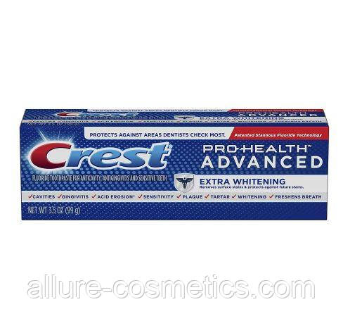 Вибілювальна зубна паста Crest Pro-Health Advanced extra whitening Toothpaste 99 г