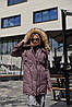 Зимова жіноча тепла парка зі штучним хутром, фото 4