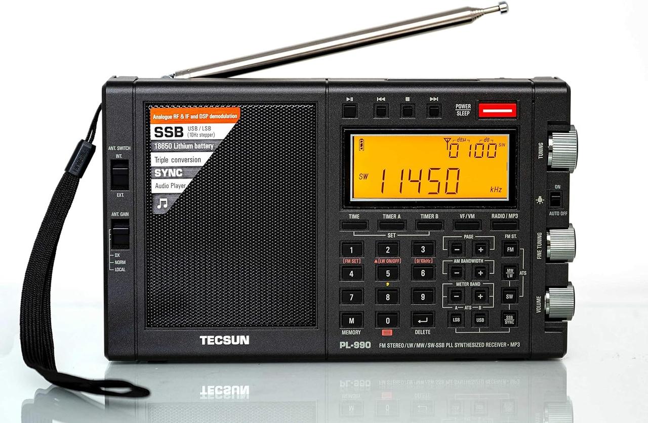 Tecsun PL-990 Всехвильовий радіоприймач