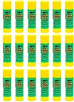 18× клей-стік Amos 130-1068 15 г клей-стік Amos, без кольору, без запаху, 15г пвп х 18 шт 130-1068