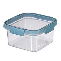 Контейнер для їжі харчовий пластиковий з кришкою Curver Smart Fresh 1.1 л, блакитний (00938)