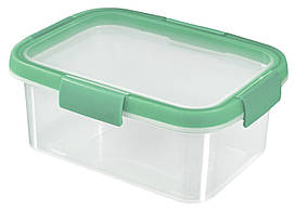 Контейнер для їжі харчовий пластиковий з кришкою Curver Smart Fresh 1.2 л, м'ятний (00936)