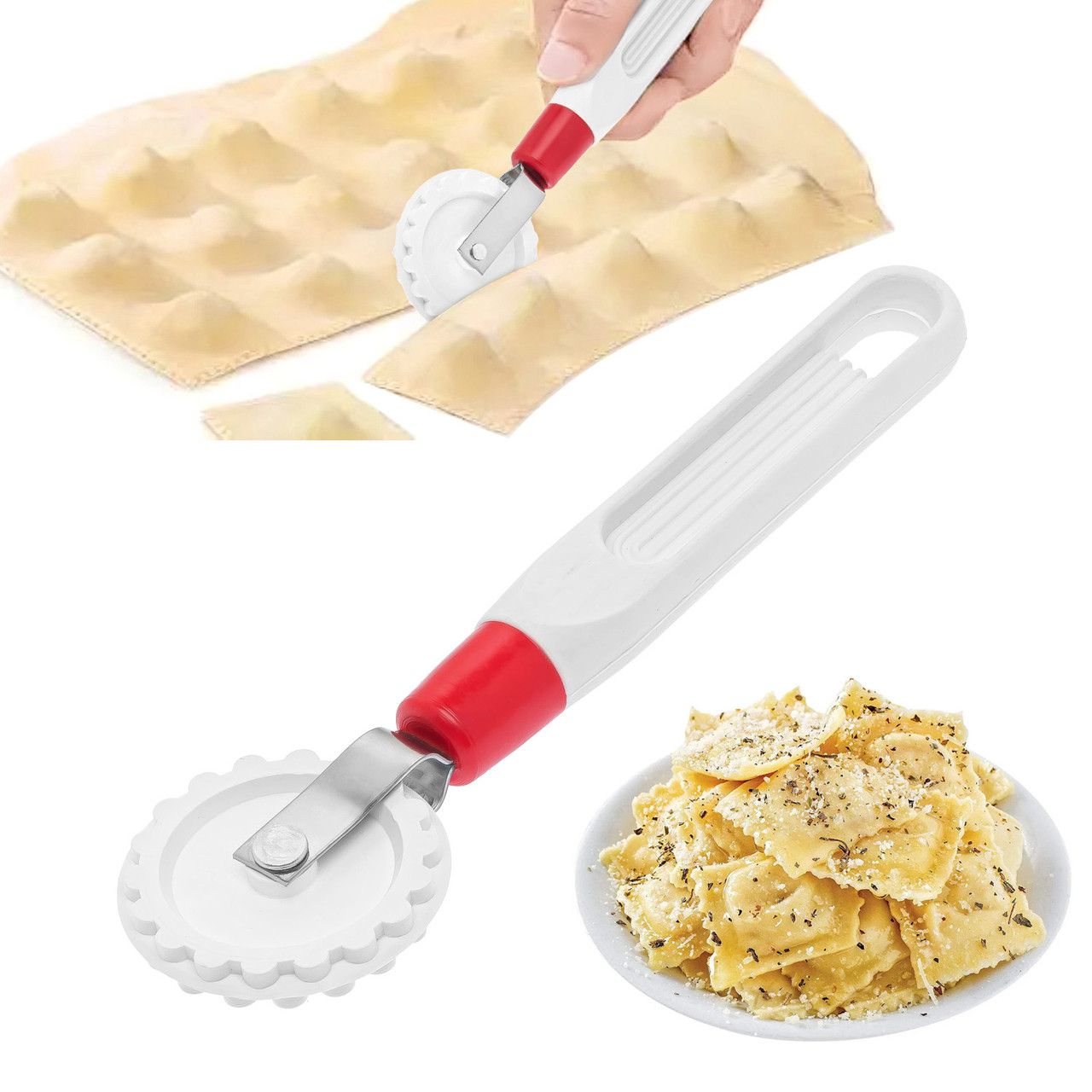 Ніж з'єднувальний для тіста (для вареників, пельменів, равіолі та чебуреків) 16.5 см