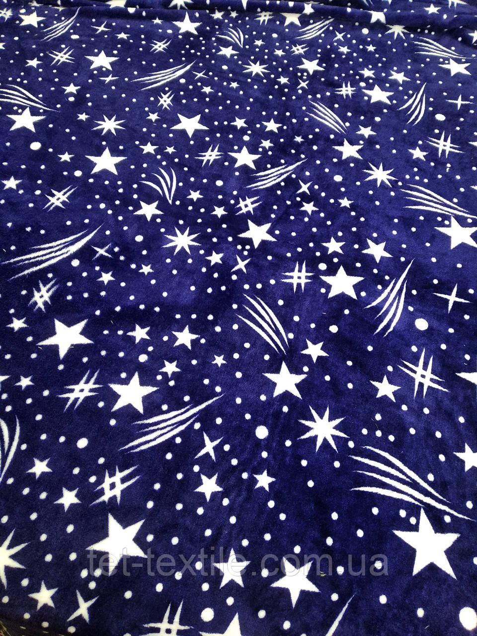 Плед дитячий з мікрофібри Велсофт Космос 110х140см.