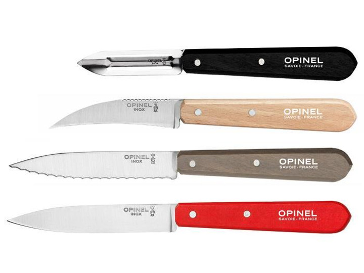 Набір кухонних ножів 4шт, граб Opinel Loft Box Set 001626