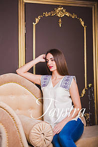 Блуза безрукавка вишита жіноча, вишиванка, етностиль, Bohemia