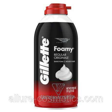 Піна для гоління Gillette Shaving Foam Regular 311 гр (США)