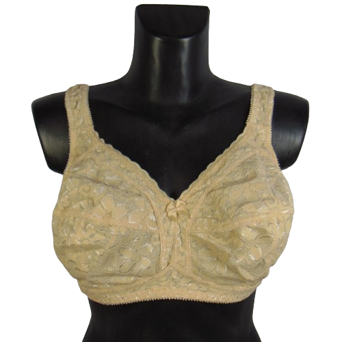 Бюстгальтер без косточек хлопок Lanny mode 85F бежевый 8639 (ID ...