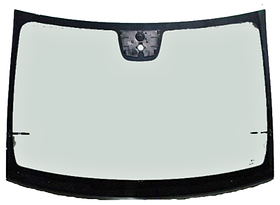 Скло лобове Mercedes V-CLASS W447 15- VAN Securit кріп.дзерк., молд., антена