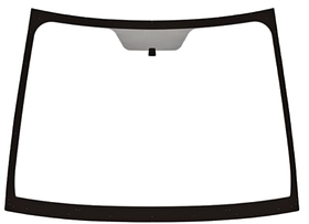 Скло лобове Mitsubishi Colt Z30 09-13 5D HB Securit кріп.дзерк.