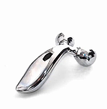 Роликовий 3D масажер для обличчя з кульками XC-206, фото 3