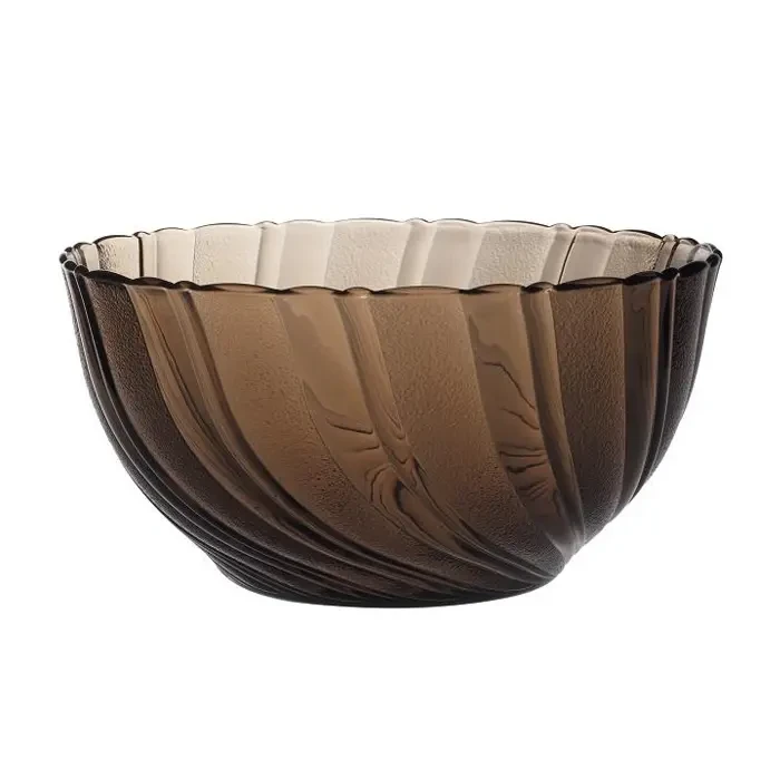 Салатник Duralex Beau Rivage Creole, 260 мл, 22 см, димчасте скло (2003CF03), фото 1