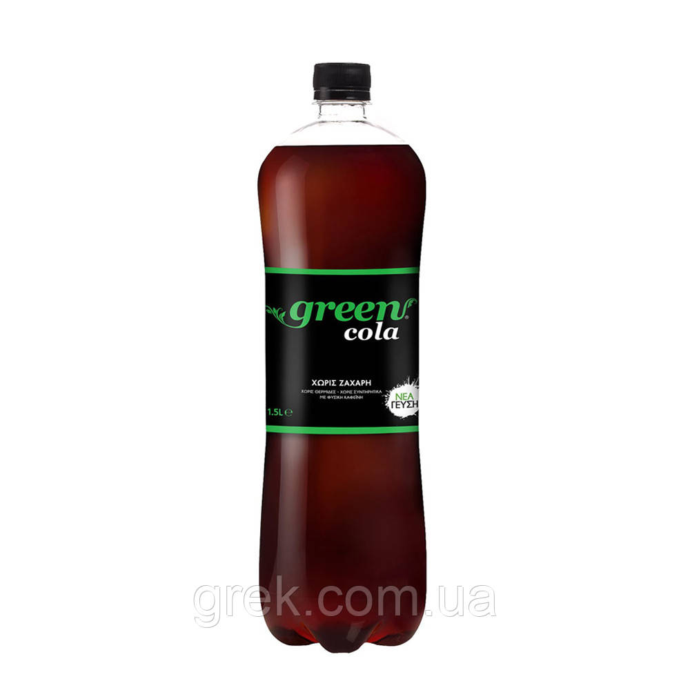 Green Cola зі стевією 1,5 л, фото 1