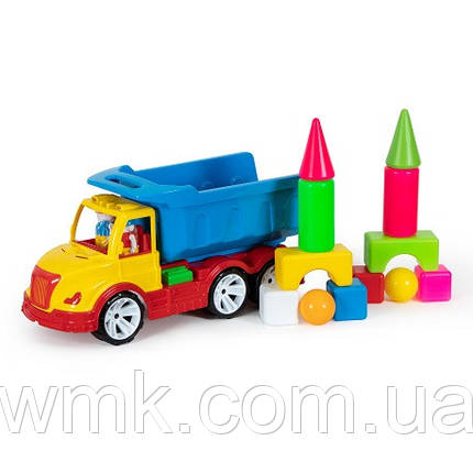 Самоскид Mati будівельник 009 15 Бамсик дитяча іграшка, фото 1