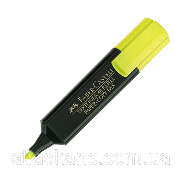 Маркер для тексту Faber-Castell Жовтий 1-5 мм. 154807