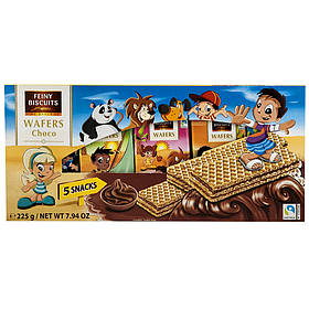 Вафлі шоколадні Feiny Biscuits дитячі 225г
