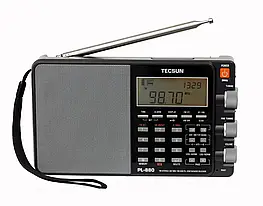 Tecsun PL-880 ДВ СВ КВ SSB FM Портативний радіоприймач