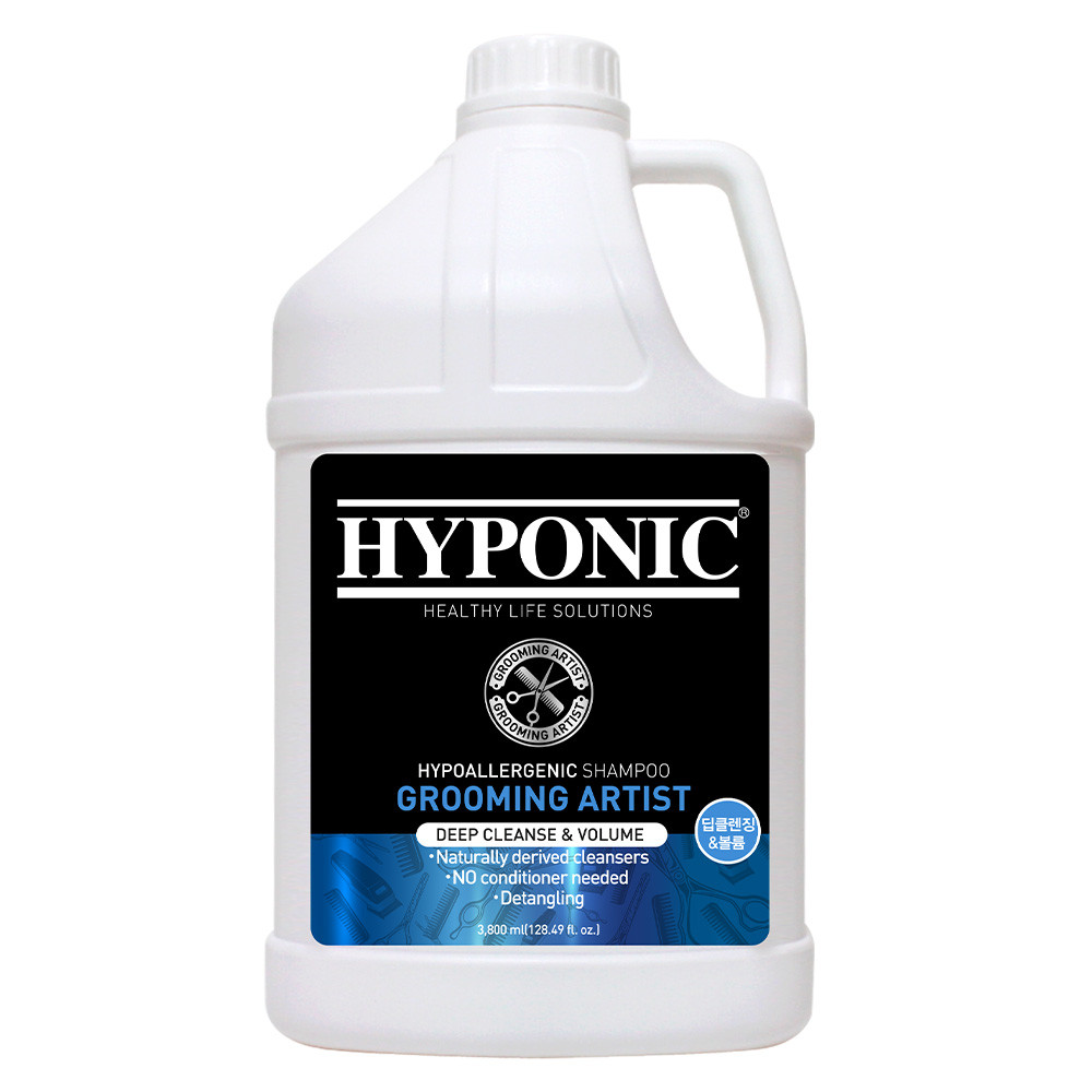 Hyponic Grooming Artist, шампунь - майстер по догляду за волоссям,глибоке очищення та об'єм, 3,8 л. (4 шт/уп)