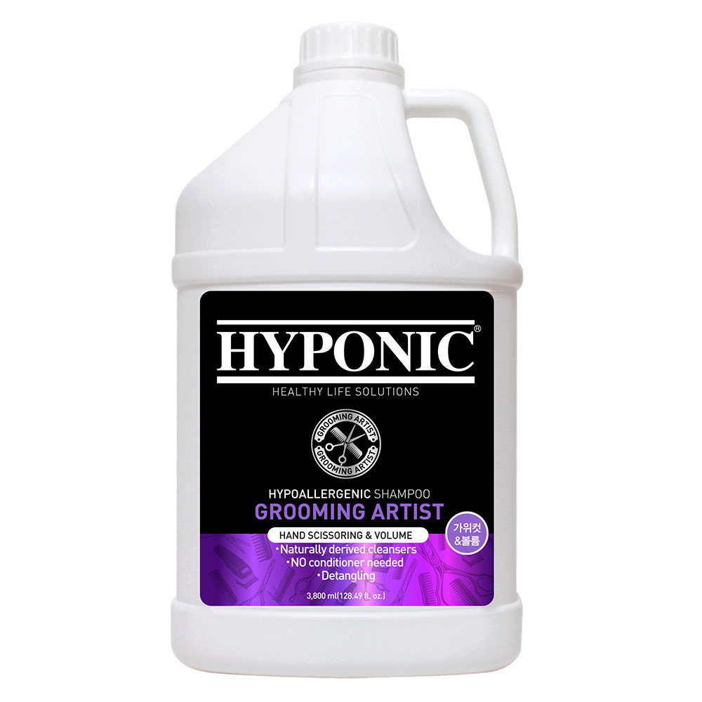 Hyponic Grooming Artist, шампунь - майстер по догляду за волоссям,для ручної стрижки та об'єму,3,8 л. (4 шт/уп)