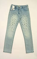 Джинси дитячі в дірочку спереду ДШ