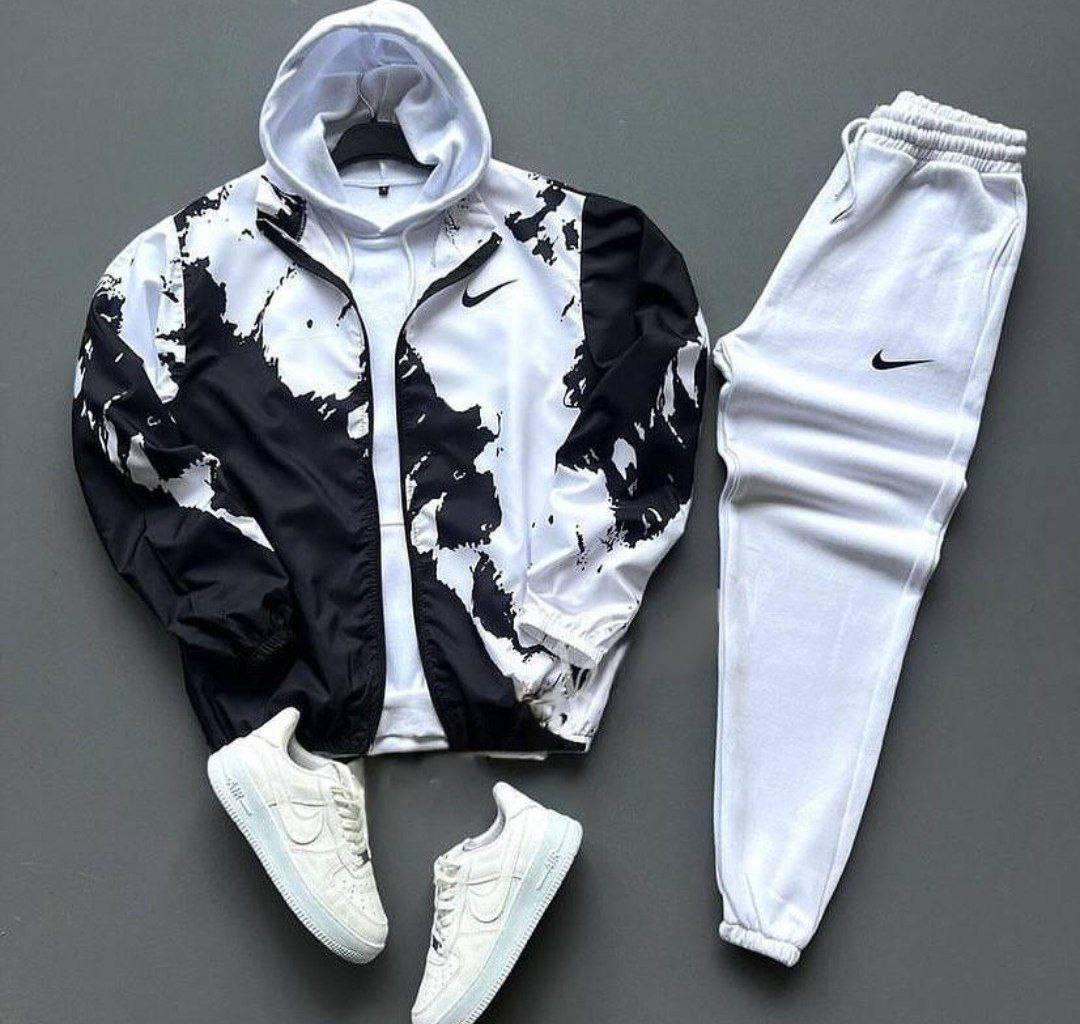 Чоловічий спортивний костюм Nike (вітровка + штани)