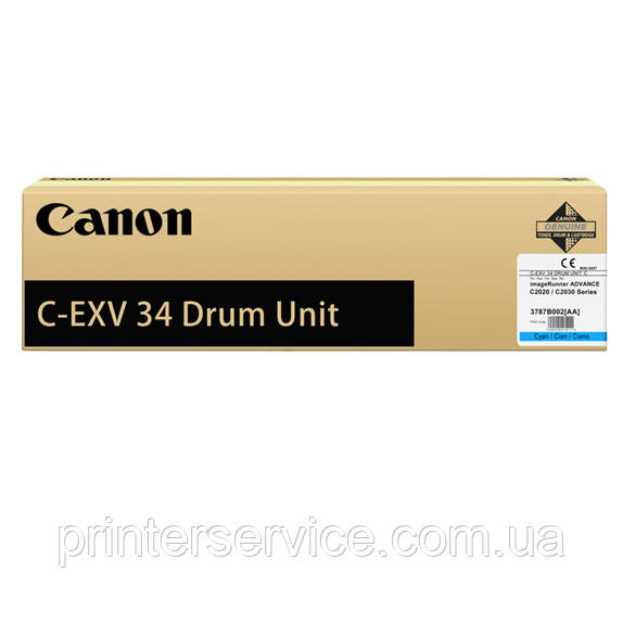 Фотобарабан Canon C-EXV34 Cyan для IRAC2020/ 2030 series