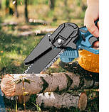 Пила XPRO на 2 аккумулятора 6 см з переходником чорний (43834-_2014), фото 10