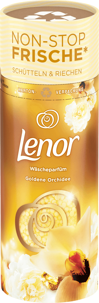 Парфум для білизни у гранулах Lenor золота орхідея Wäscheparfüm goldene Orchidee 235 г