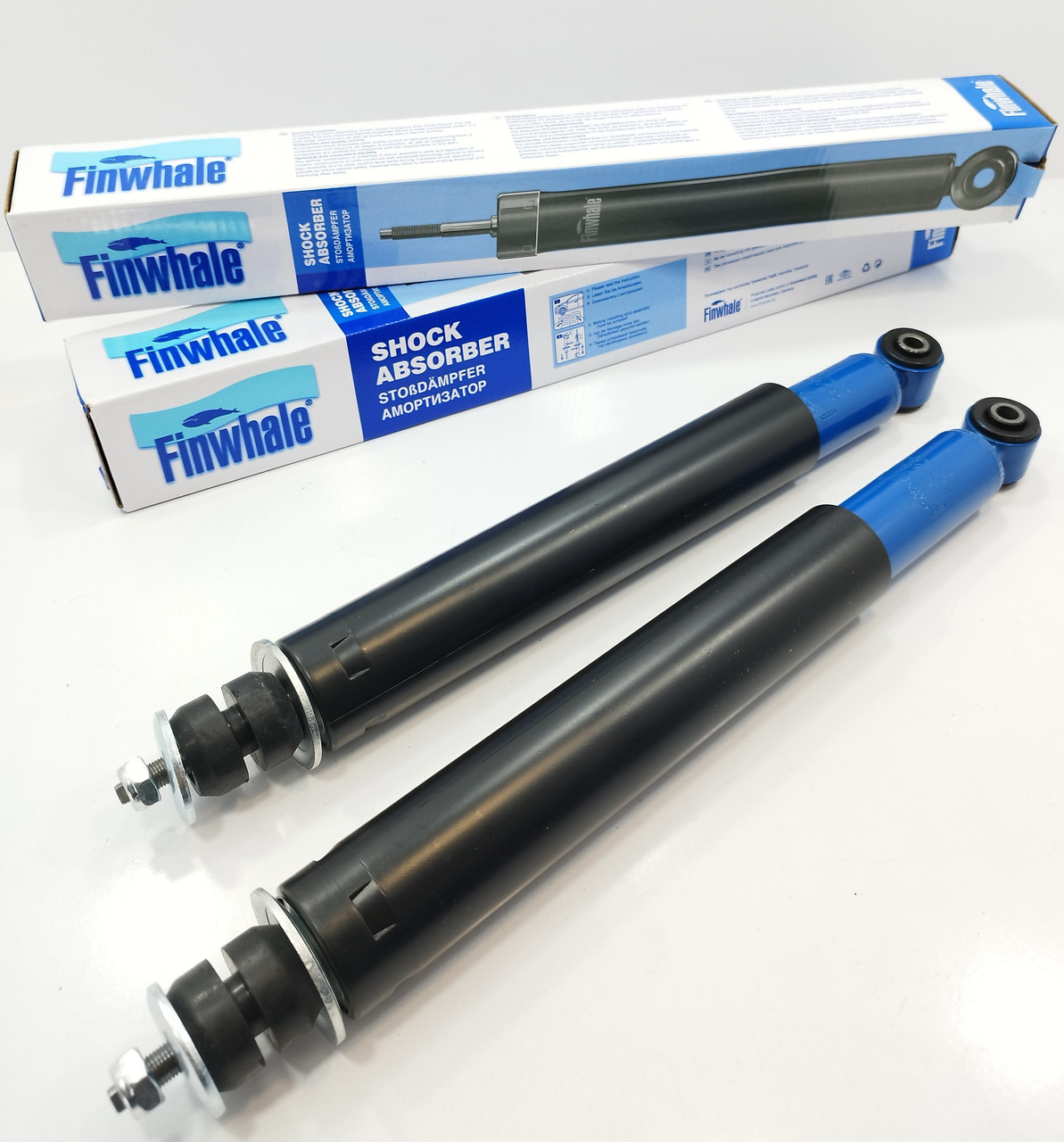 Амортизатор задній (к-т лівий + правий) Ланос, Сенс, Нексія FINWHALE Німеччина, фото 1