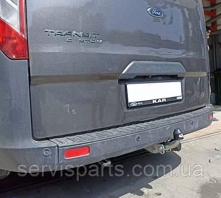 Фаркоп Ford Transit Custom 2012-2023 (Tourneo Custom) без підрізання бампера, фото 1