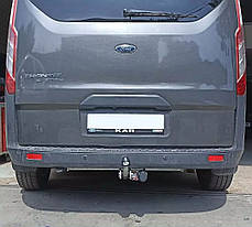 Фаркоп Ford Transit Custom 2012-2023 (Tourneo Custom) без підрізання бампера, фото 3