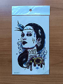 Флеш тату. 19*12 см, перекладні. Тимчасова