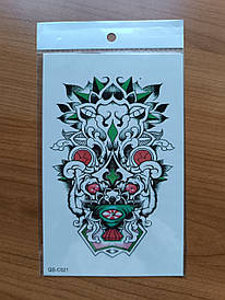 Флеш тату. 19*12 см, перекладні. Тимчасова