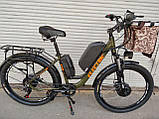 Повноприводний Електровелосипед "Electric 26R" 1000 W 54 V 18 AH "Hakki" AWD, фото 2