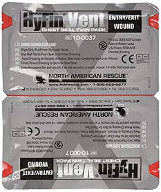Оклюзійний пластир HyFin Vent для грудної клітки (2 шт)