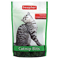 Хрусткі подушечки з котячою м'ятою для котів та кошенят Beaphar Catnip Bits, 150 г (*)