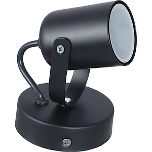 Світильник спот чорний Vesta Light 65331 одинарний