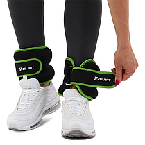 Обтяжувачі-манжети для рук та ніг Zelart 2x1,5кг для підвищення ефективності тренувань, фото 3